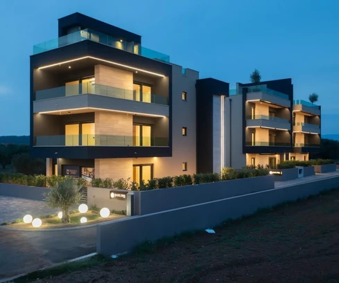 Luksusowe mieszkanie, 90m2, Sukošan