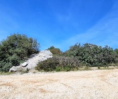 Terreno edificabile sull'isola di Ciovo a 50 metri dal mare