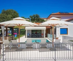 Superbe villa avec piscine et jardin paysager, Istrie, Novigrad