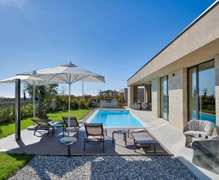 Casa di lusso ad un piano in vendita con vista sul mare in Croazia