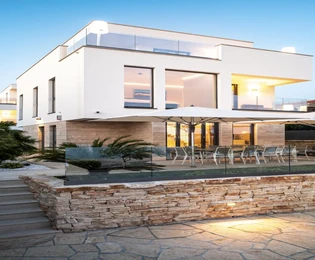 Zadar, Ekskluzivan kompleks dviju vila na plaži s panoramskim pogledom na more