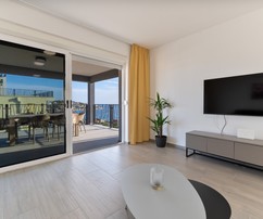 Rogoznica moderní byty u moře s bazénem