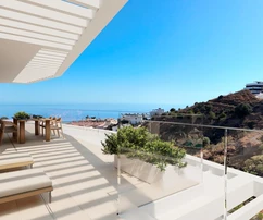 ID 297 / Nouveaux appartements avec belle vue sur la mer à Rincón de la Victoria