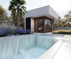VILLA INDIPENDENTE NUOVA CON PISCINA, IN POSIZIONE TRANQUILLA!