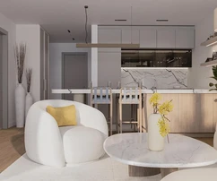 Three-bedroom apartment with terrace for sale in Rijeka in Croatia