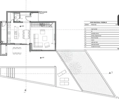 Kaštel Novi, Rudine, działka budowlana 600 m2 z projektem willi