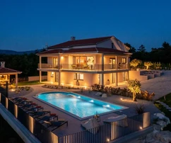 New modern villa with a traditional character - Labin, Istra