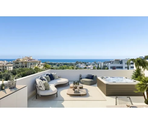Exkluzív penthouse 2 hálószobával és privát szoláriummal, 81 m², Costa del Sol