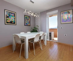 Вишково, Марчельи, отличная пятикомнатная квартира 151 м², двухуровневая