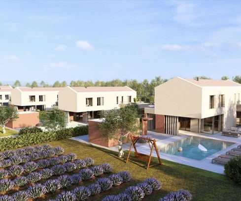 Villa moderna vicino a Albona in vendita in Croazia