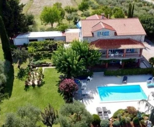 Каменный дом с бассейном и красивым виноградником, Истрия, Пореч