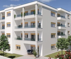 Pula, Zentrum - exklusives Penthouse in einem Neubau, 3. Etage, 126,72 m² - Aufzug, Gas