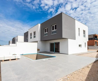 Vodice, modern house with swimming pool and private garden, C3