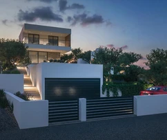 Jasenovo, villa moderna exclusiva con piscina, garaje y amplio jardín