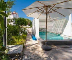 Biograd na Moru, casa única con piscina y pabellón de cristal