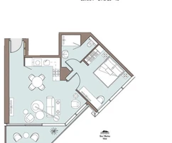 Luxuswohnung zum Verkauf in Nautica - Prestigeträchtiges Projekt in Dubai Maritime City