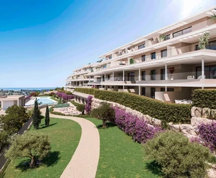 Projekt von Apartments mit Meerblick in New Golden Mile