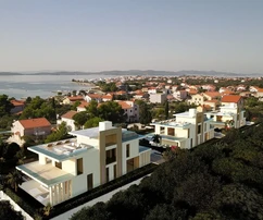 Premium villa with panoramic view of Sukošan and the islands