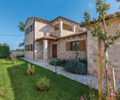 Villa en pierre avec jardin paysager et piscine, Istrie, Marcana
