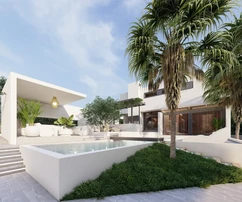 Rogoznica, villa con piscina y vistas al mar, 243,55 m²