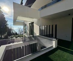 Luxury two-level apartment with a pool for sale in Opatija in Croatia