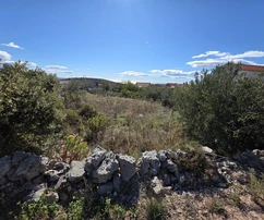 Rogoznica, Zaselo, terreno edificable 556 m² con proyecto para villa, vista