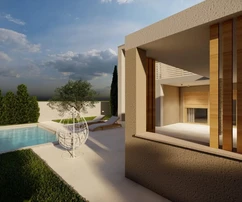 Villa moderna con piscina in vendita a Dignano in Croazia
