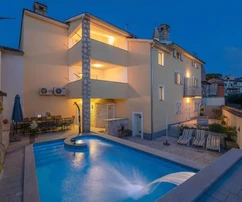 Istria, Vodnjan: Vila s bazénom a výhľadom na more