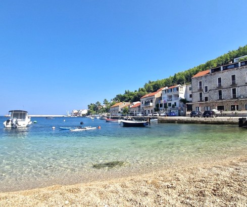 Stunning Sea View Land for Sale in Korcula Village