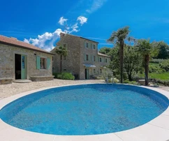 Magnífica villa con una hermosa vista panorámica, ISTRIA, Buje