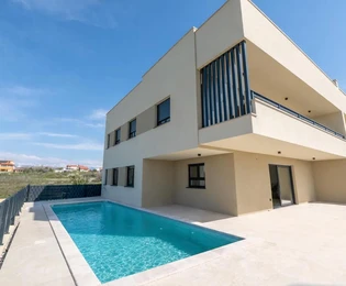 Zadar, Vrsi, NUOVA COSTRUZIONE, bellissimo appartamento trilocale al piano terra con piscina