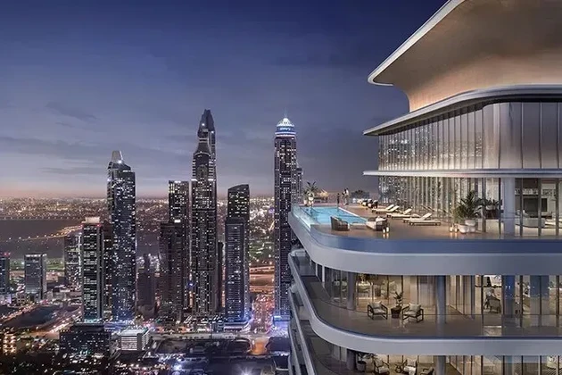Appartamenti in costruzione in vendita a Dubai al Bayview Beachfront