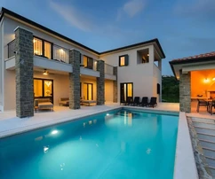 Buje, Istria: Villa di lusso con viste mozzafiato