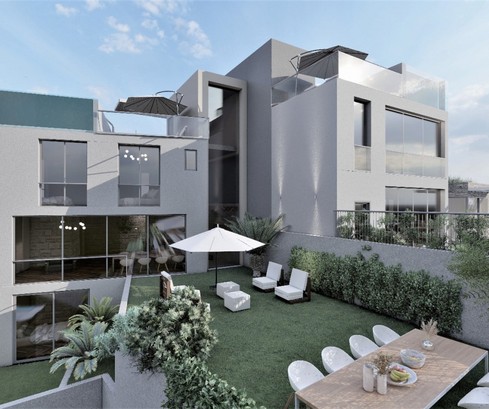 Luxuriöse Doppelvillen in unmittelbarer Nähe der Küste von Split