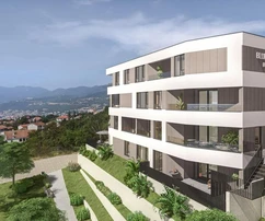 Kastav, Resetari, Blue Horizon Residence, moderní třípokojový byt v novostavbě, 122 m²