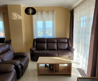 Istria, Ližnjan, attico con vista mare