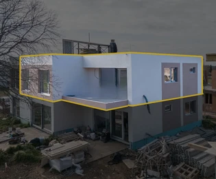 Istria, Poreč – modern apartment with roof terrace