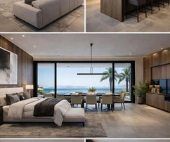 Zadar, Rtina, luxusvilla panorámás tengeri kilátással