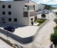 Apartamento con vista al mar en venta en Vodice
