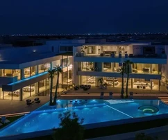 Villa ultra-lusso in vendita a Dubai - Vista sulle colline e sul campo da golf