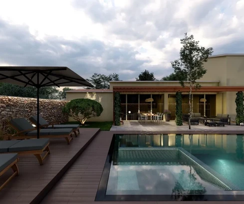 Buje, Istria – Villa moderna con piscina en una zona tranquila