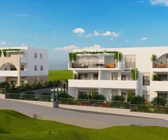 Čiovo, Slatine appartement 2 pièces 94 m2, deuxième étage, vue sur la mer, construction neuve