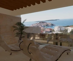 Appartamento in vendita con vista panoramica sul mare a Primošten in Croazia