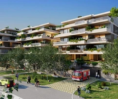 Appartamento di lusso con terrazze in vendita a Podstrana in Croazia