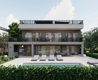 Villa con vistas panorámicas en venta en Poreč, Croacia