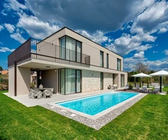 Istria, Poreč: Luksusowa willa z basenem w pobliżu wioski