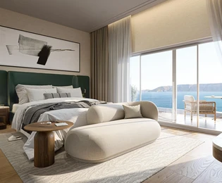 Penthouse eladó a Novi Vinodolski üdülőközpontban Horvátországban