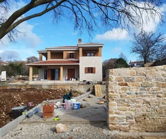 Istrie, Poreč: Kamenná vila s výhledem na moře