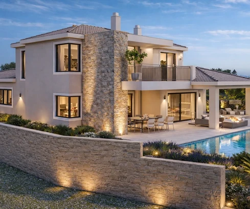 Dalmatie-Zadar - Villa de luxe avec piscine et vue dégagée sur la mer