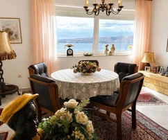 Senj, four-bedroom apartment, 155.85 m² with garage and sea view